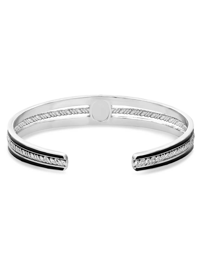 Montana Silversmiths BC6104 Women's Enchanted Soul Cuff Bracelet - Sterling Silver Bangle for Boho Fashion & Special Occasions