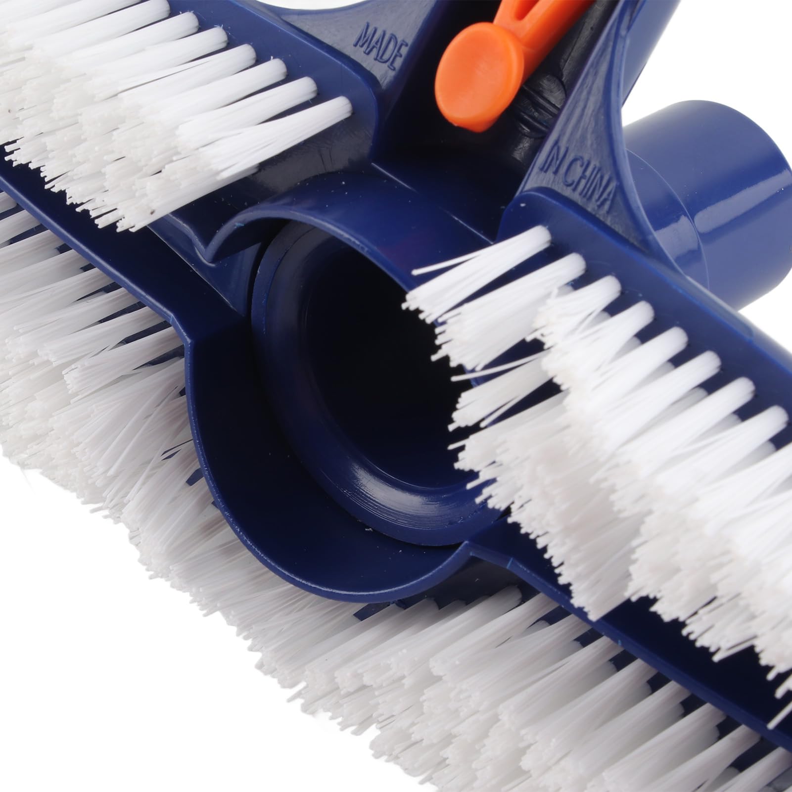 2-in-1 Pool Vacuum Head with Brush - Heavy Duty Swimming Pool Cleaner for Inground & Above Ground Pools, Spas, Hot Tubs - Perfect for Home, Hotel & Resort Maintenance