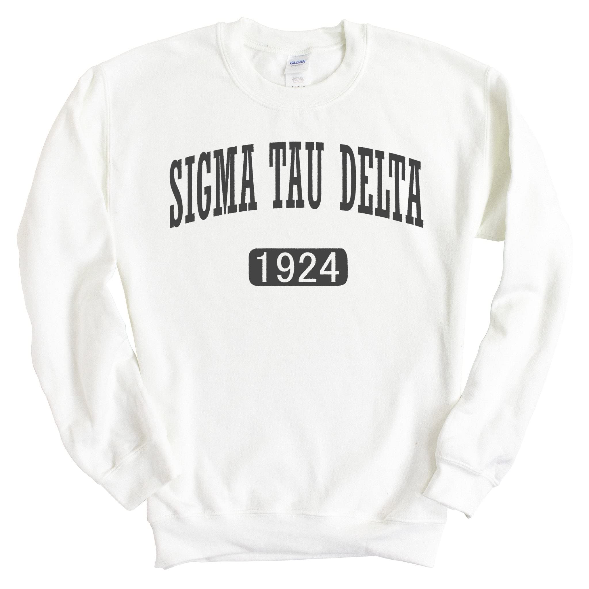 Sigma Tau Delta Weekender Sweatshirt - Comfortable Fraternity Crewneck Pullover for College Students | Perfect for Campus Events, Study Sessions & Greek Life Activities