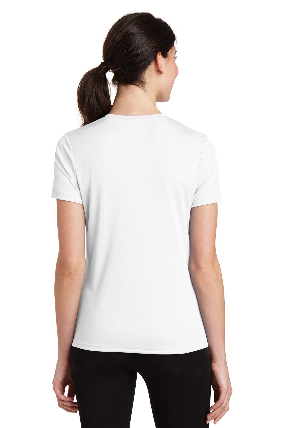 Hanes Women's 4 oz. Cool Dri Moisture-Wicking T-Shirt 4830 - White 2XL | Soft Breathable Fabric for Workout, Yoga & Everyday Wear