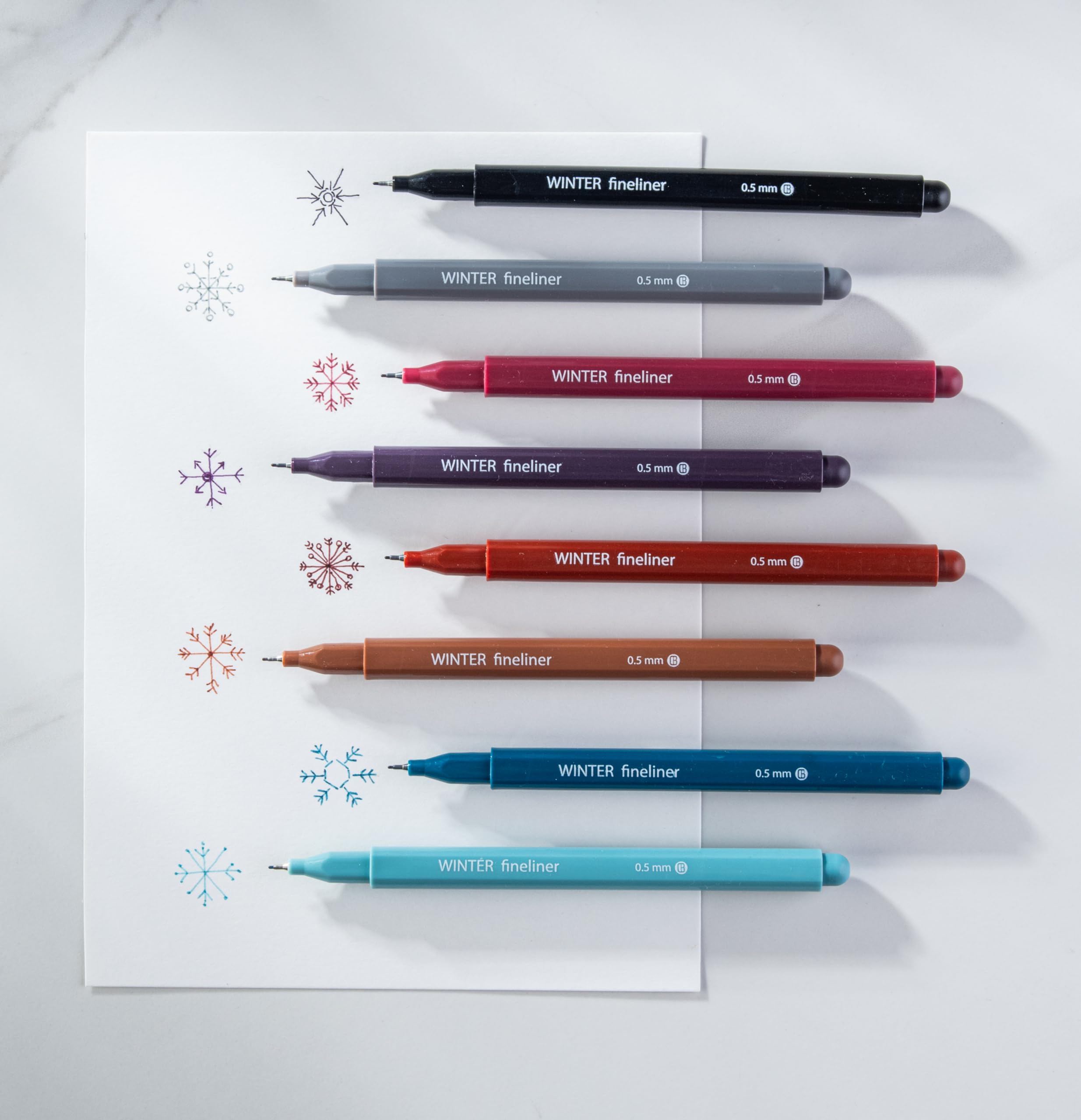 DIVERSEBEE 0.5mm Bible Pens No Bleed - 8 Colors for Journaling & Bible Study