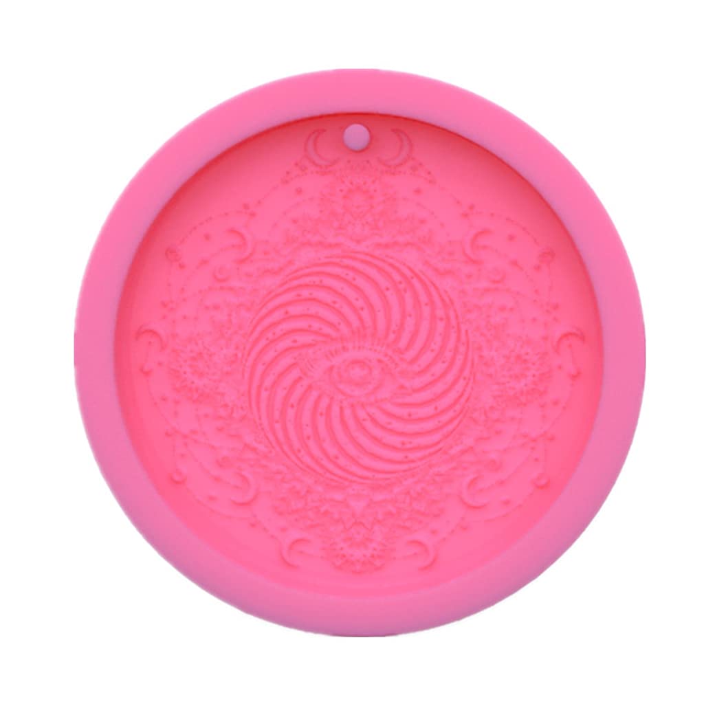 Evil Eye Silicone Resin Molds for DIY Jewelry Making - Shiny Glossy Keychain & Pendant Craft Molds - Perfect for Epoxy Resin Art, Handmade Gifts, and Home Decor Accessories