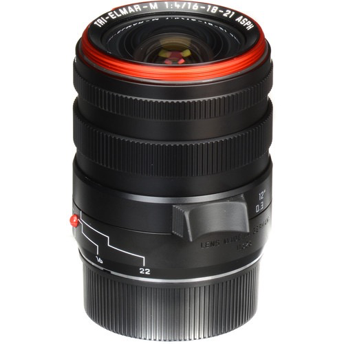 Leica Wide Angle Tri Elmar M 16-18-21mm f/4 ASPH Manual Focus Lens for M-Mount Cameras - Perfect for Landscape, Architecture & Travel Photography