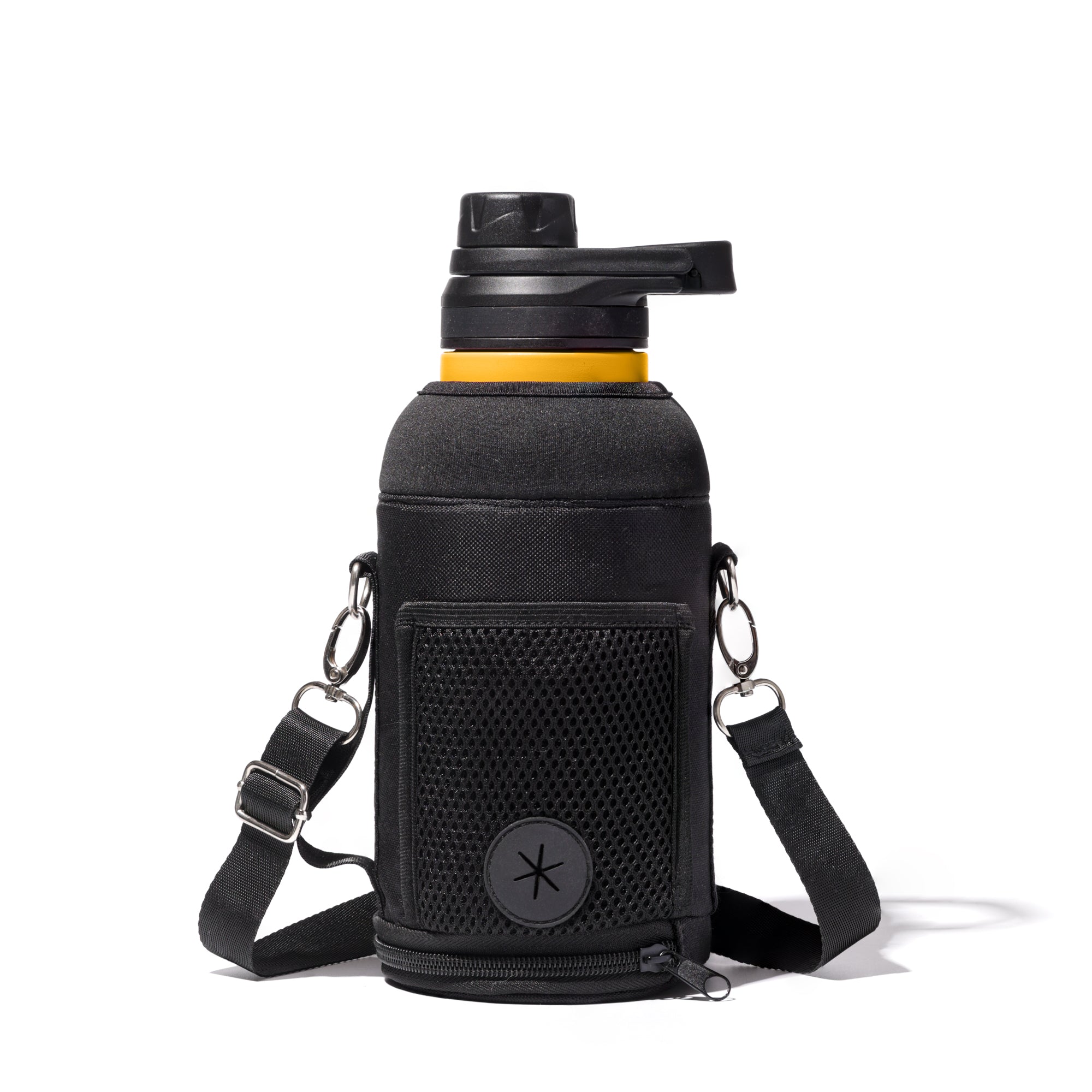 Insulated Water Bottle with Leak-Proof Lid & Neoprene Holster - Perfect for Gym, Hiking, and Outdoor Adventures