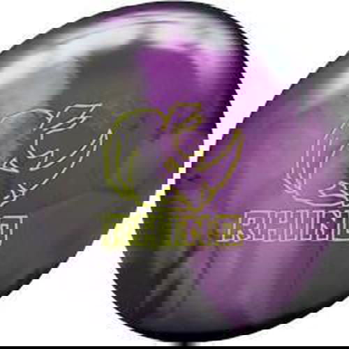 Brunswick Rhino Charcoal Silver Violet Pearl Bowling Ball - Perfect for League Play & Tournament Performance | High Performance Reactive Resin Bowling Ball for Strikes & Spares