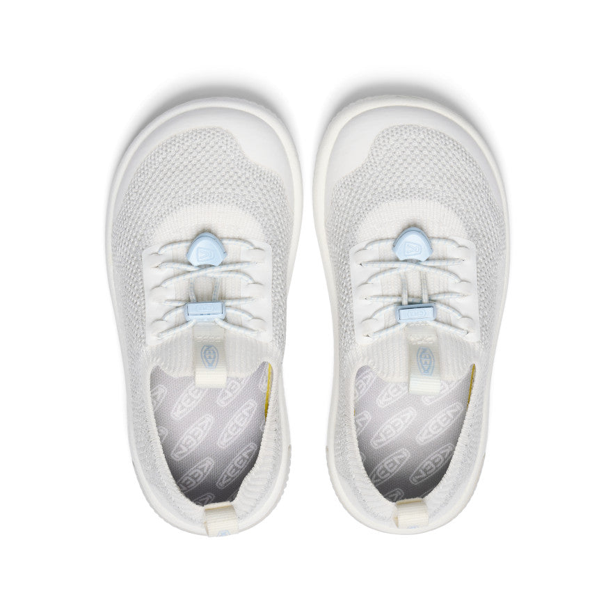 KNX Knit Sneakers for Toddlers & Little Kids - Star White/Skyway | Lightweight & Comfortable for Playtime, School & Everyday Wear