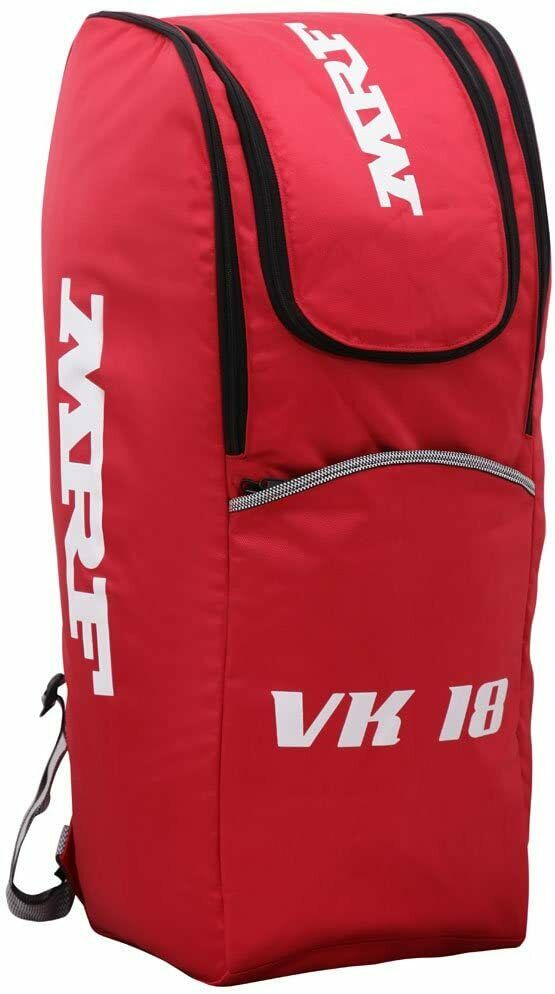 MRF VK 18 Junior Cricket Kit Bag - Duffle Style Sports Equipment for Kids & Youth | Perfect for Cricket Practice, Matches & Travel