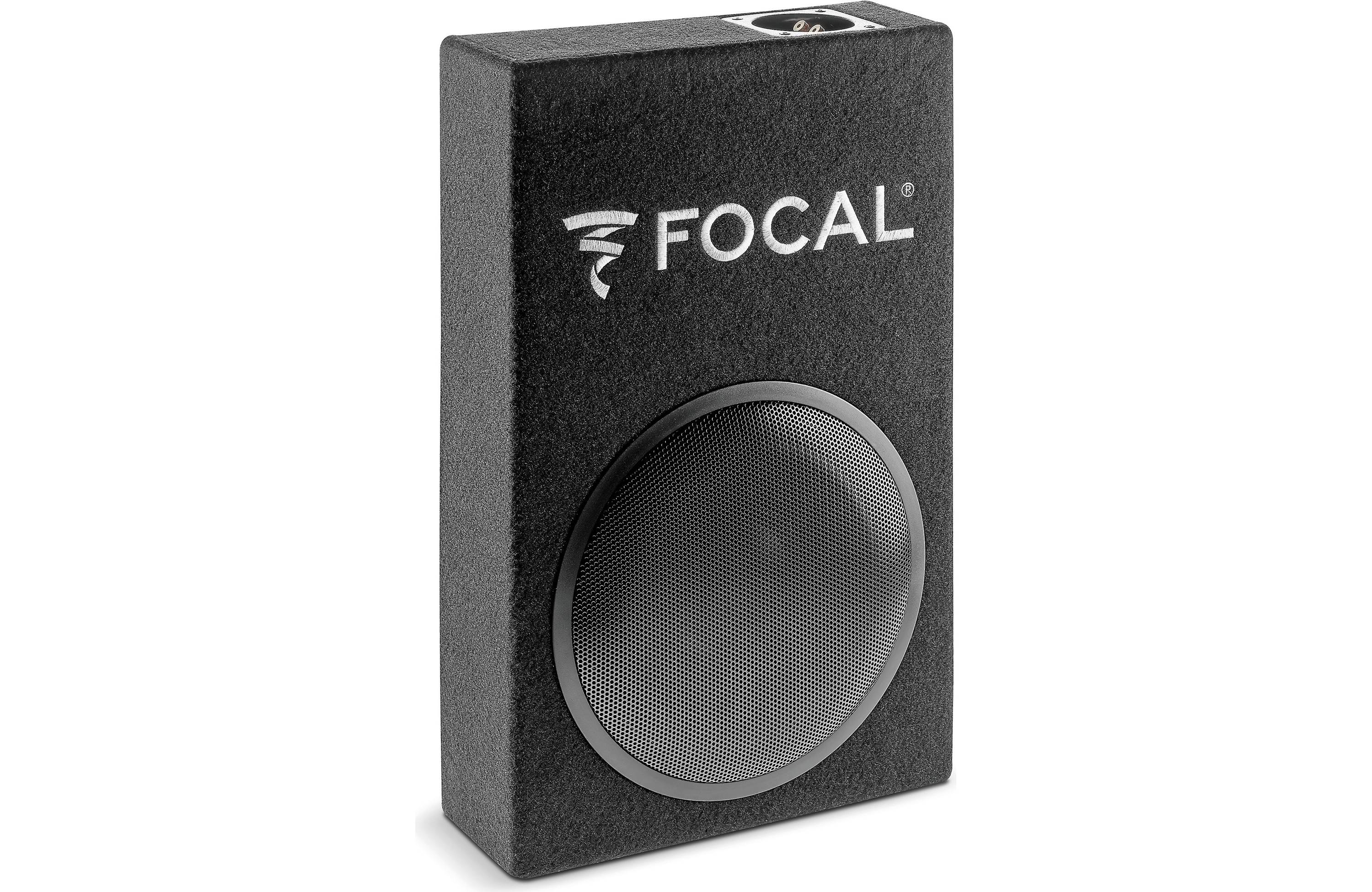 Focal PSB200 8 Inch Shallow Subwoofer - Passive Sealed Enclosure for Car Audio & Home Theater Systems | Deep Bass for Music & Movies