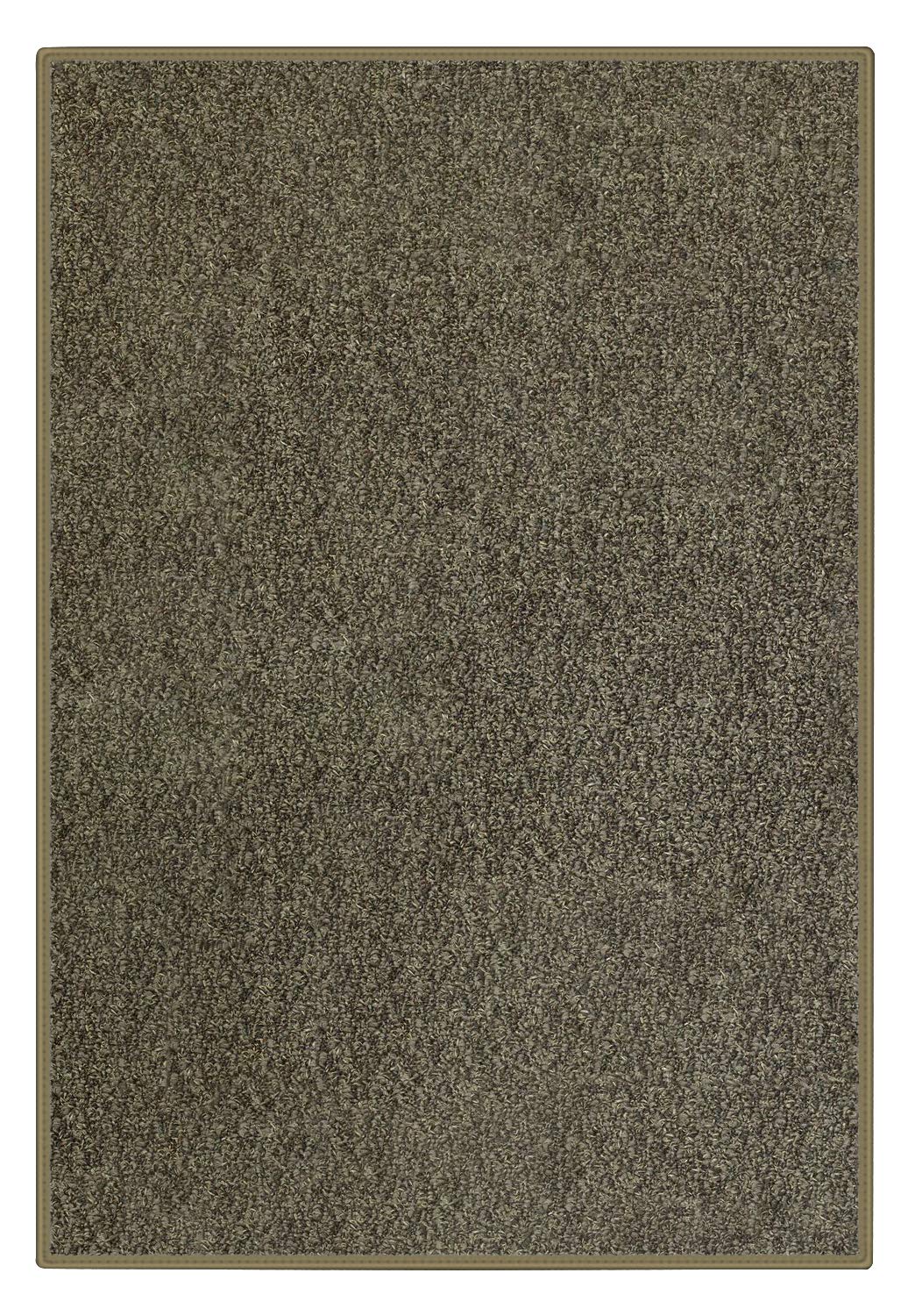 Heavy Duty Indoor Outdoor Rug - 3x10 Non-Slip Area Carpet for Patio, Deck, Boat, RV - Durable Waterproof Floor Mat in Burnt Bark - Perfect for Backyard, Gazebo, Camper & Trailers