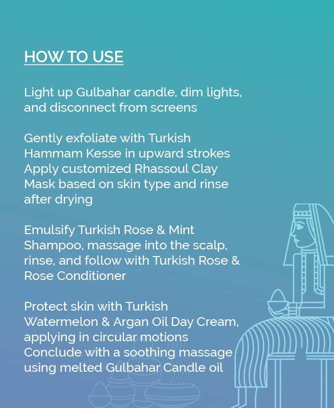 Authentic Turkish Hammam Kit - Exfoliating & Cleansing Set for Spa-Like Skin Care at Home | Global Beauty Secrets