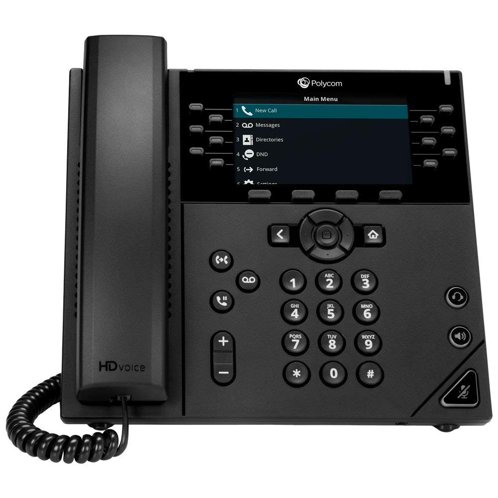 Polycom OBI Edition VVX 450 12-Line Business IP Phone with HD Voice - Perfect for Office Communication & Conference Calls