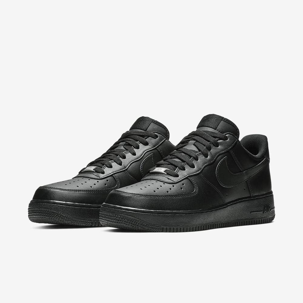 Nike Men's Air Force 1 White Sneakers - Classic Low-Top Basketball Shoes for Casual Wear & Street Style | Durable Comfort for Everyday Use