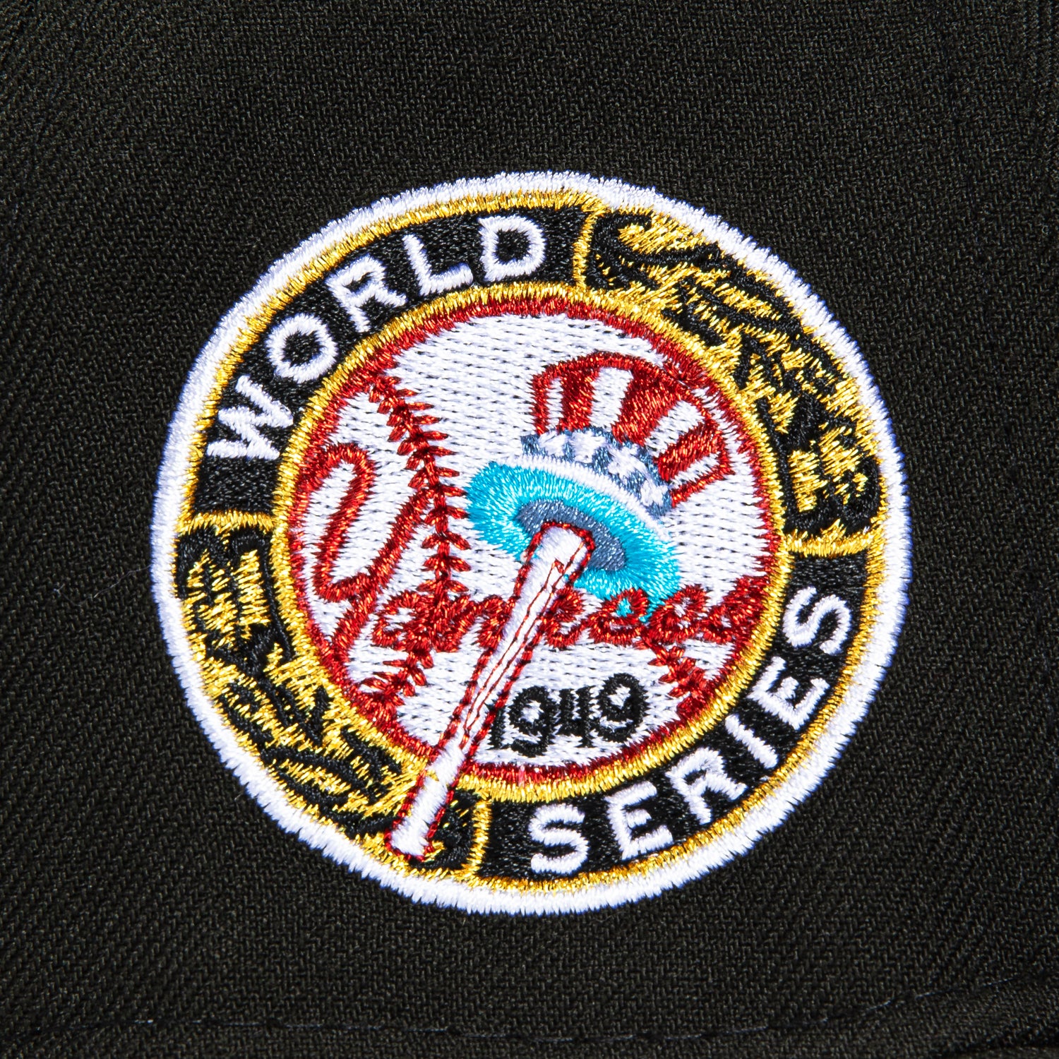 New Era 59Fifty MLB New York Yankees 1949 World Series Patch Snapback Hat - Black & Red Candy Apple Style | Perfect for Baseball Games, Fan Collections & Streetwear Fashion