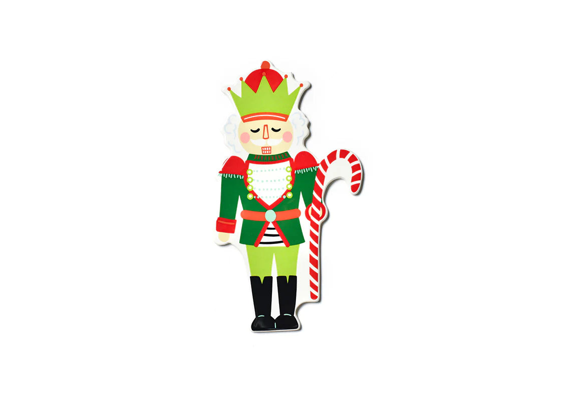 Happy Everything Big Mr. Nutcracker Attachment - Premium Christmas Nut Cracker Tool for Holiday Decor & Party Accessories - Perfect for Christmas Tree Ornaments, Gift Wrapping, and Festive Home Decor