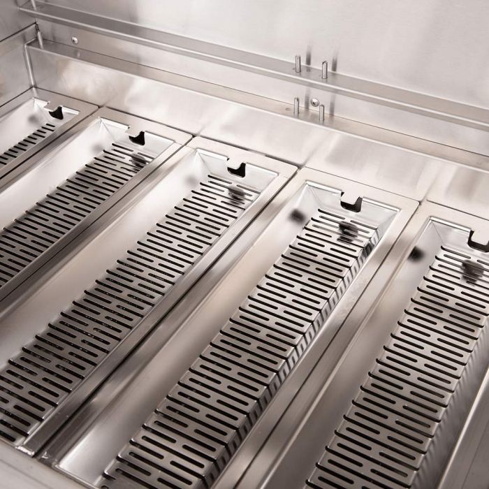 Premium American Made MUS36 36-Inch Hybrid Grill - Stainless Steel, Propane & Charcoal Combo - Perfect for Backyard BBQs, Tailgating & Outdoor Cooking