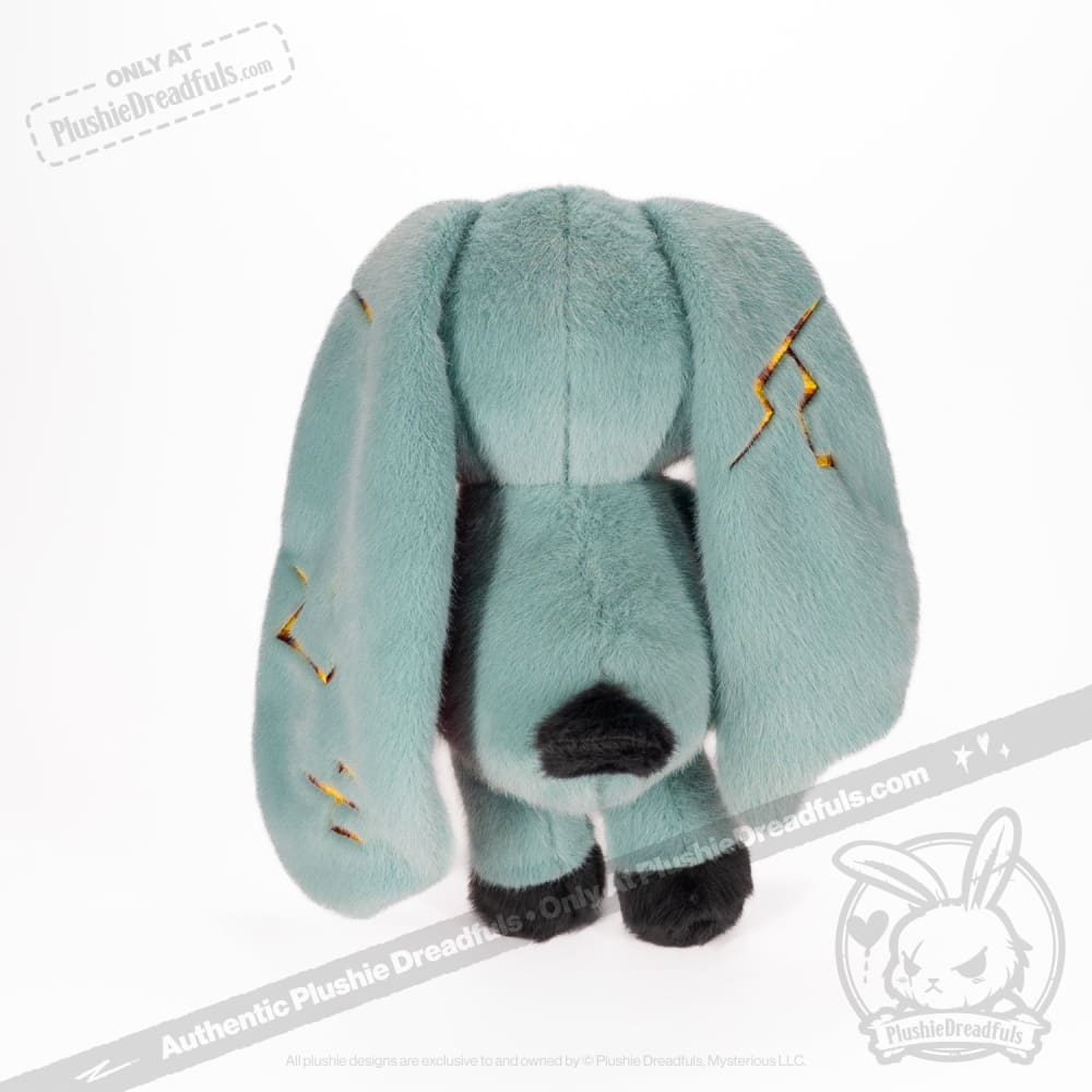 Plushie Dreadfuls Complex PTSD (CPTSD) Rabbit Stuffed Animal - Soft Comfort Toy for Anxiety Relief, Therapy Support & Emotional Healing - Perfect for PTSD Survivors, Mental Health Awareness & Cuddling