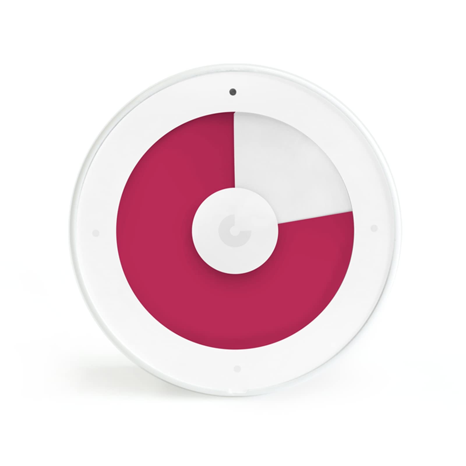 Minee3 Visual Timer - Study Tool for High Concentration & Work Efficiency | Cherry Red Timer for Focus, Productivity, Pomodoro Technique & Time Management | Perfect for Students, Home Office & Classroom Use