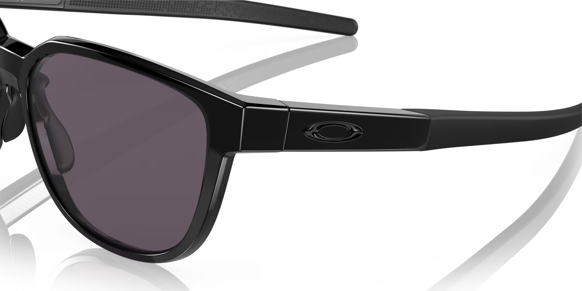 Oakley Actuator Sunglasses - Polished Black Frame with Prizm Grey Lenses - UV Protection for Driving, Running & Outdoor Sports