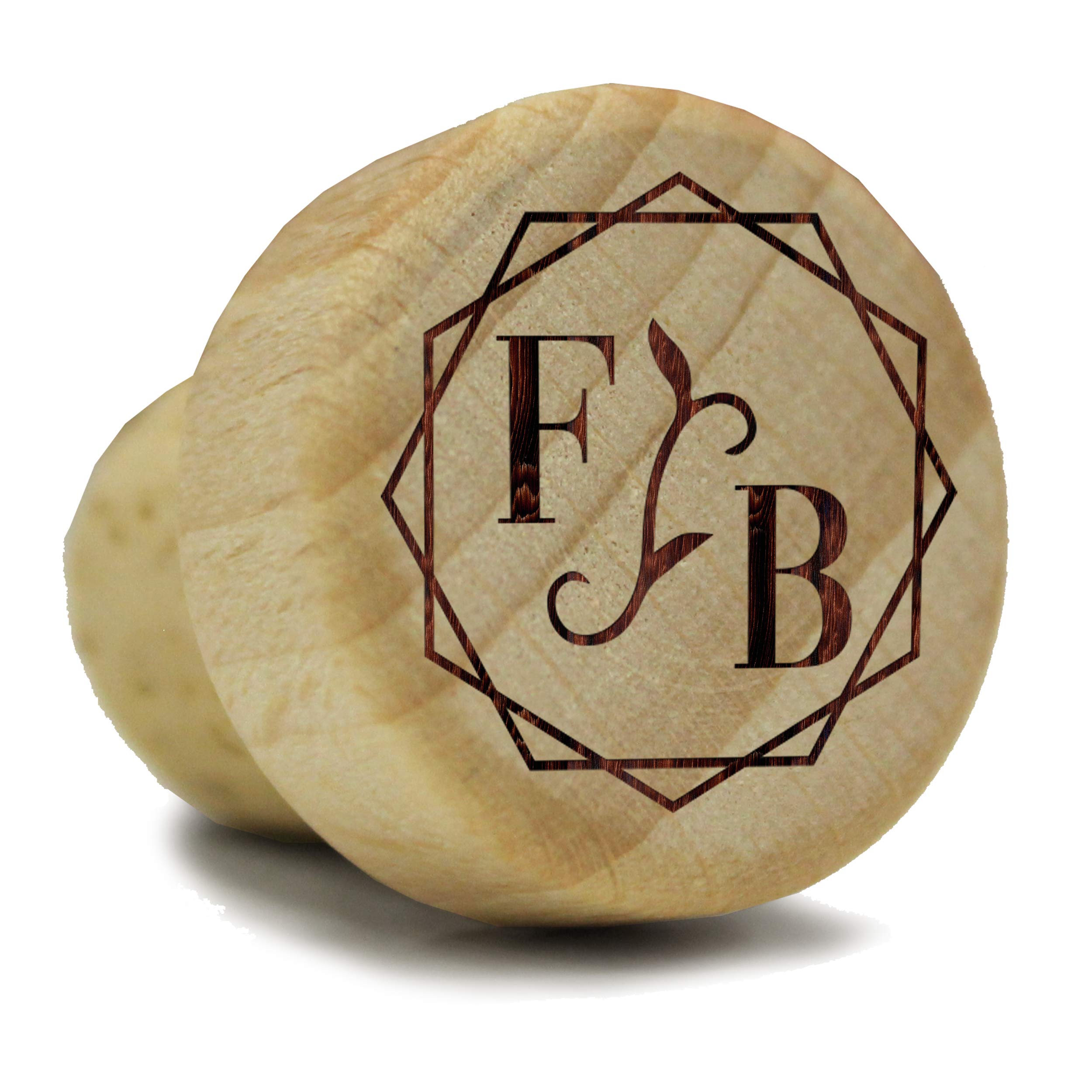 Personalized Wood T-Cork Wine Stoppers - Engraved Bulk Wedding Favors (25 Pack) - Custom Keepsake for Anniversaries, Bridal Showers & Special Events