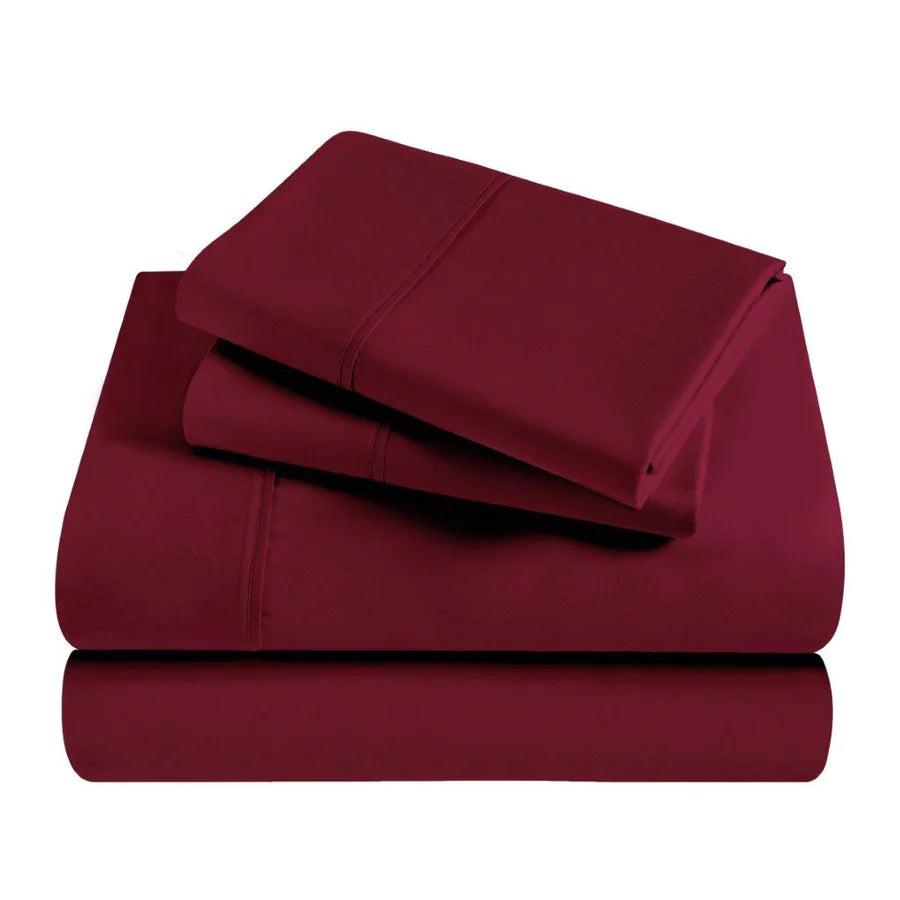 Premium 300 Thread Count Modal Bed Sheet Set from Beechwood - Deep Pocket Fitted Sheets for Queen/King Size Beds - Ultra Soft & Breathable Bedding for All-Season Comfort
