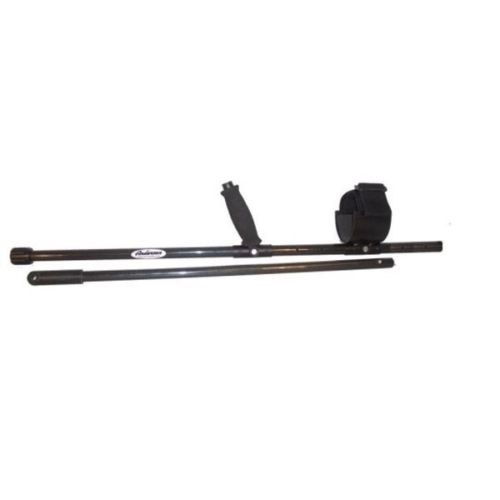 Anderson Garrett Metal Detector - Black Carbon Fiber Long Shaft with Lower Rod for Treasure Hunting & Gold Prospecting