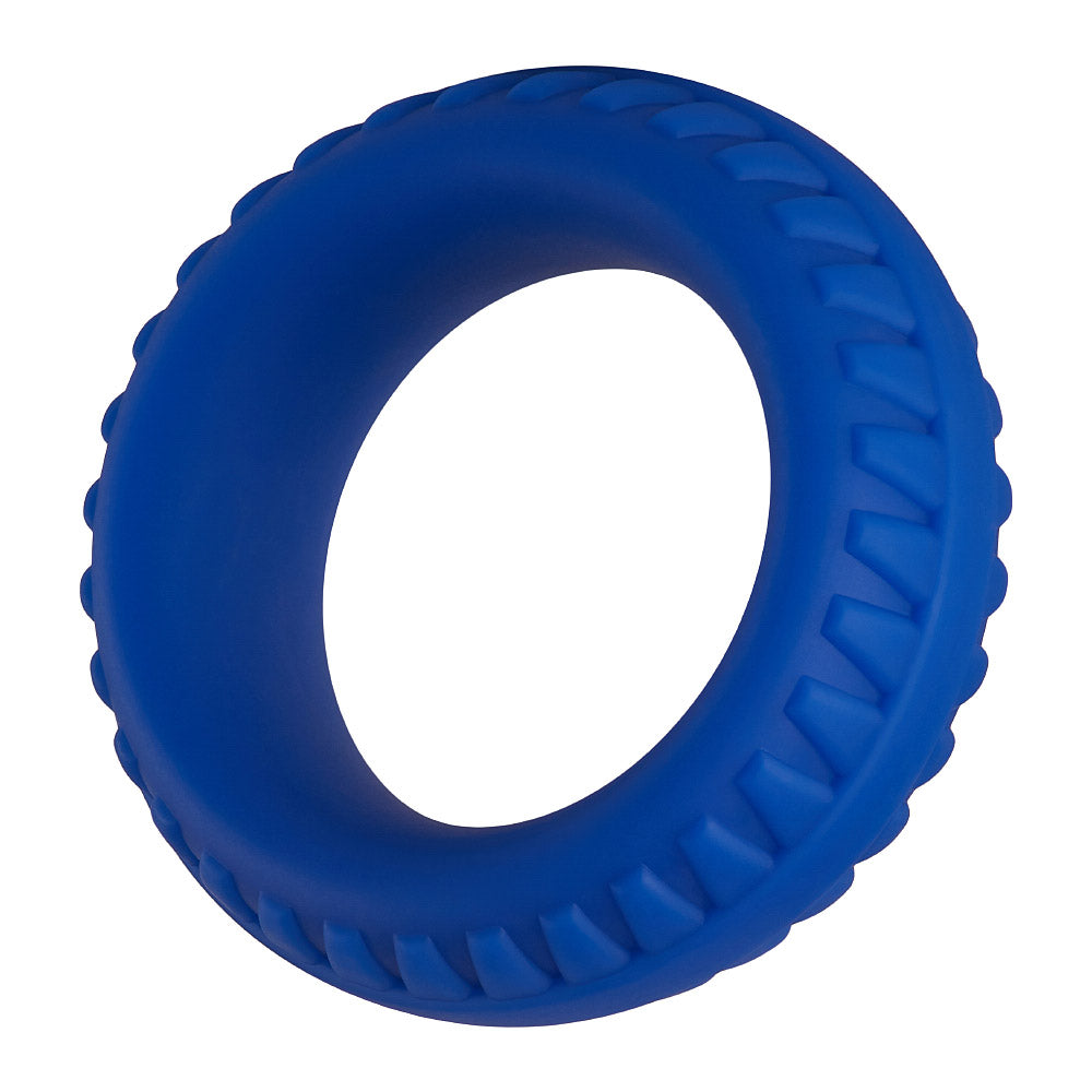 FORTO F 12 C Ring 35mm Blue Stainless Steel Band - Perfect for Men's Fashion, Wedding & Daily Wear