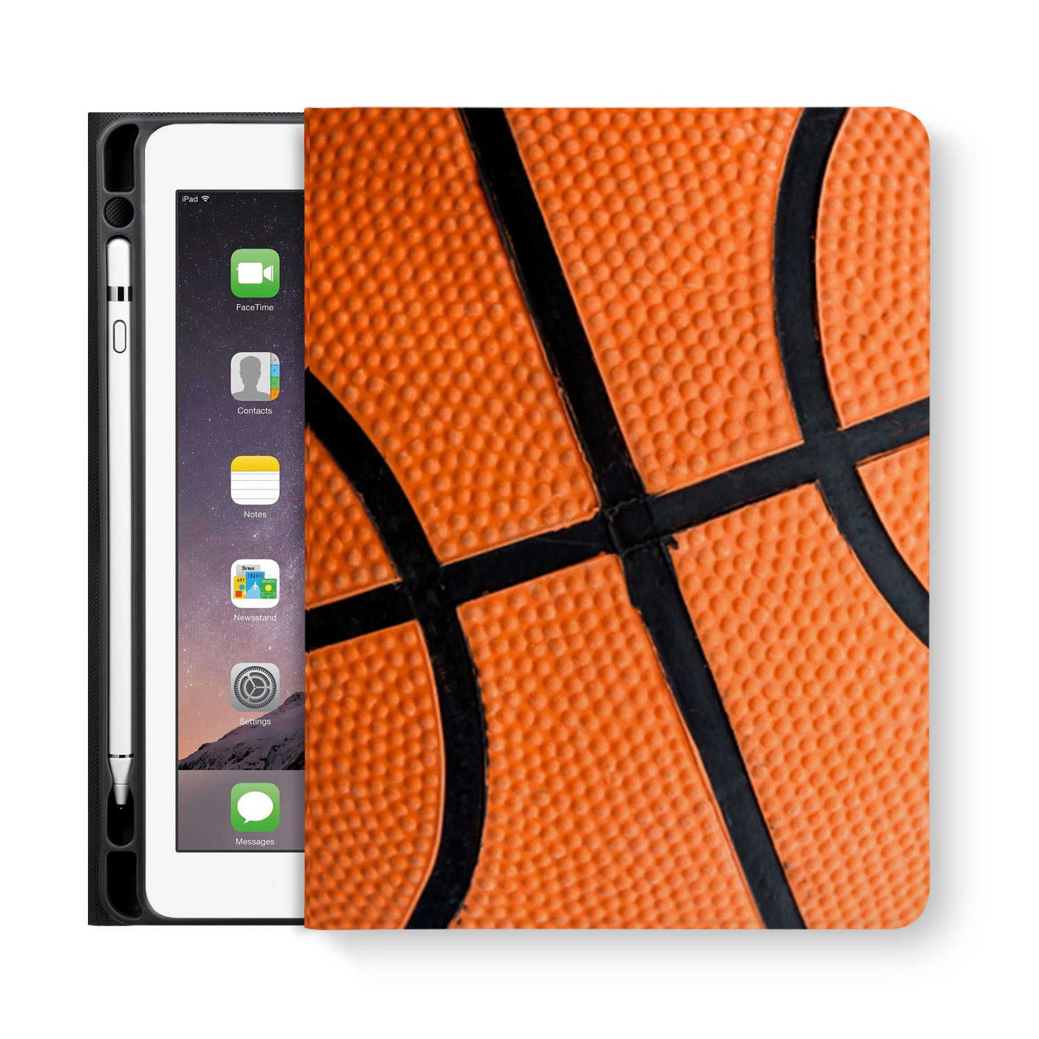 Premium iPad Folio Case with Auto Wake/Sleep - Slim Protective Cover for iPad Air/Pro (2022-2024 Models) | Perfect for Work, Travel & Outdoor Sports Activities