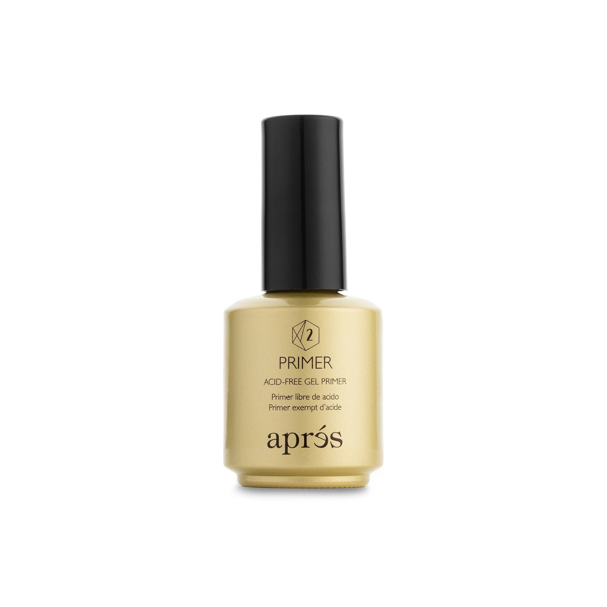 Apres Non-Acid Gel Primer - Long-Lasting Nail Prep for Gel & Acrylic Manicures - Perfect for Salon & Home Nail Care