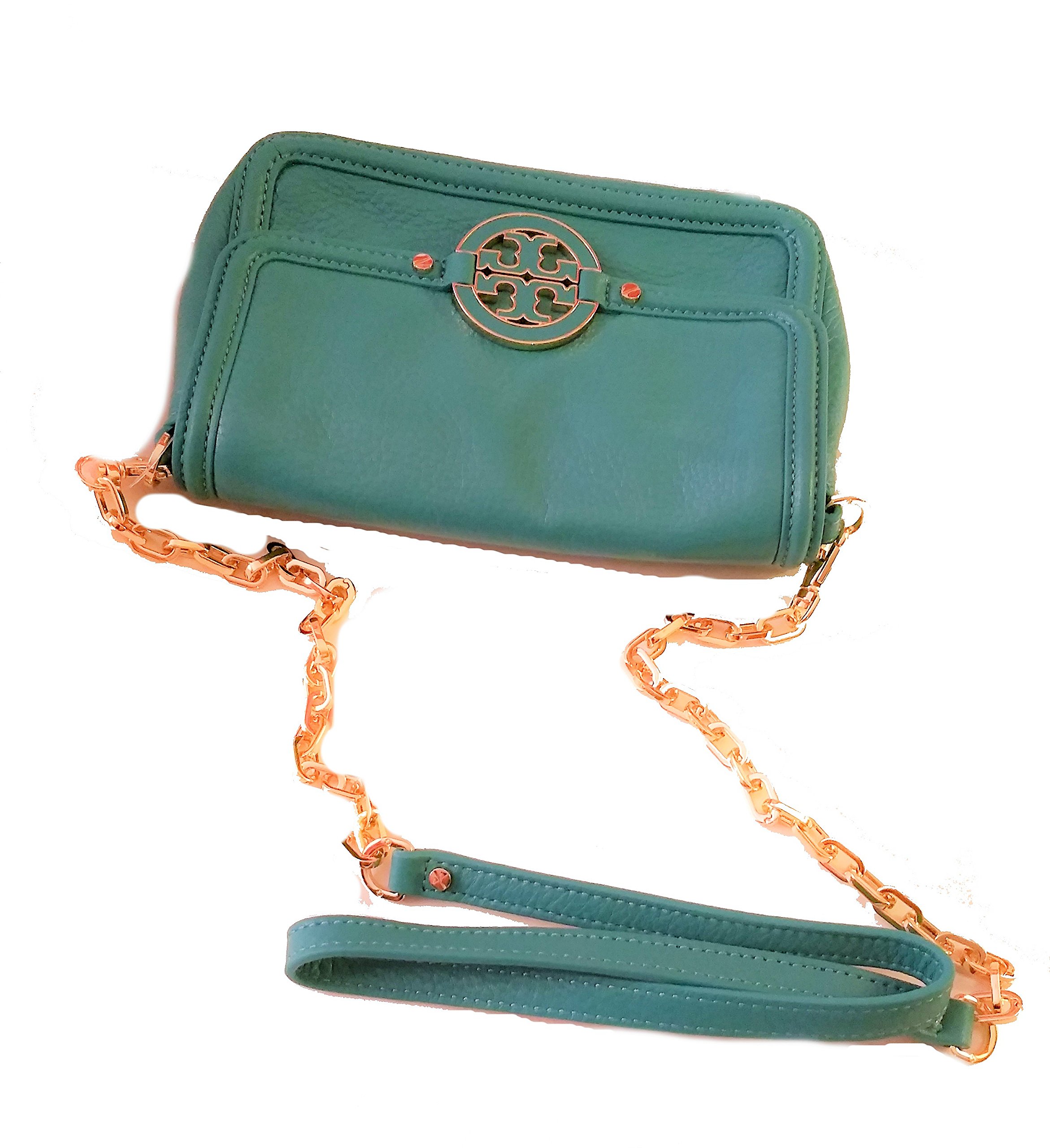 Tory Burch Amanda Leather Mini Crossbody Bag for Women | Genuine Leather Small Shoulder Purse | Perfect for Everyday Use, Travel & Date Night