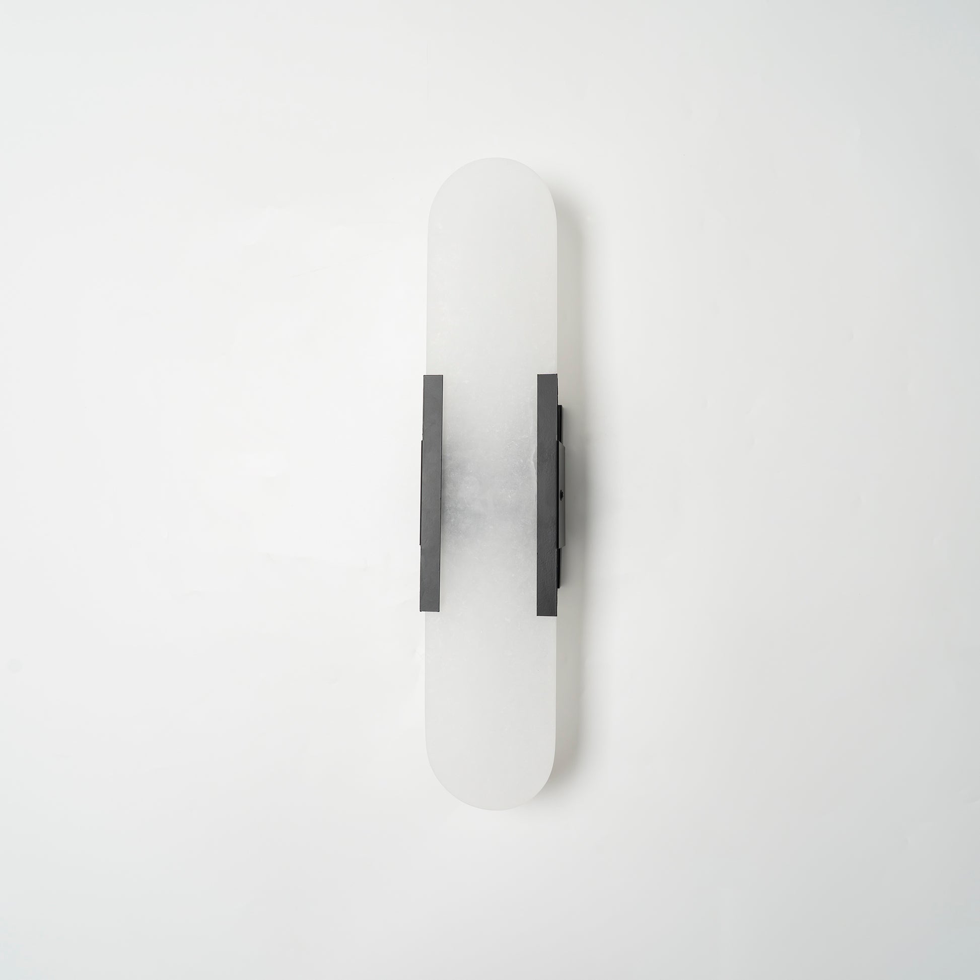 Melange Elongated Alabaster Wall Lamp - Modern Minimalist Sconce Lighting for Bedroom, Living Room & Hallway