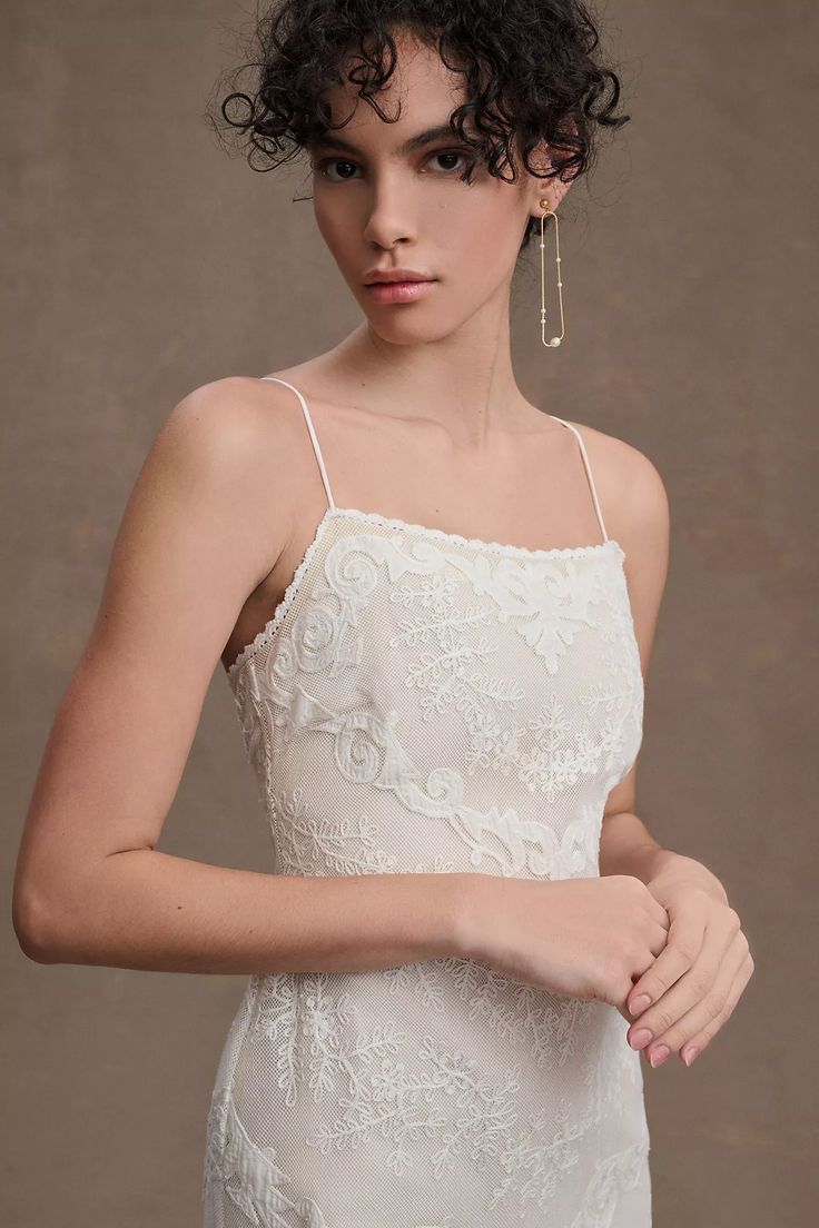 BHLDN Gaspard Gown - Elegant Wedding Dress for Brides | Perfect for Beach, Garden & Formal Weddings