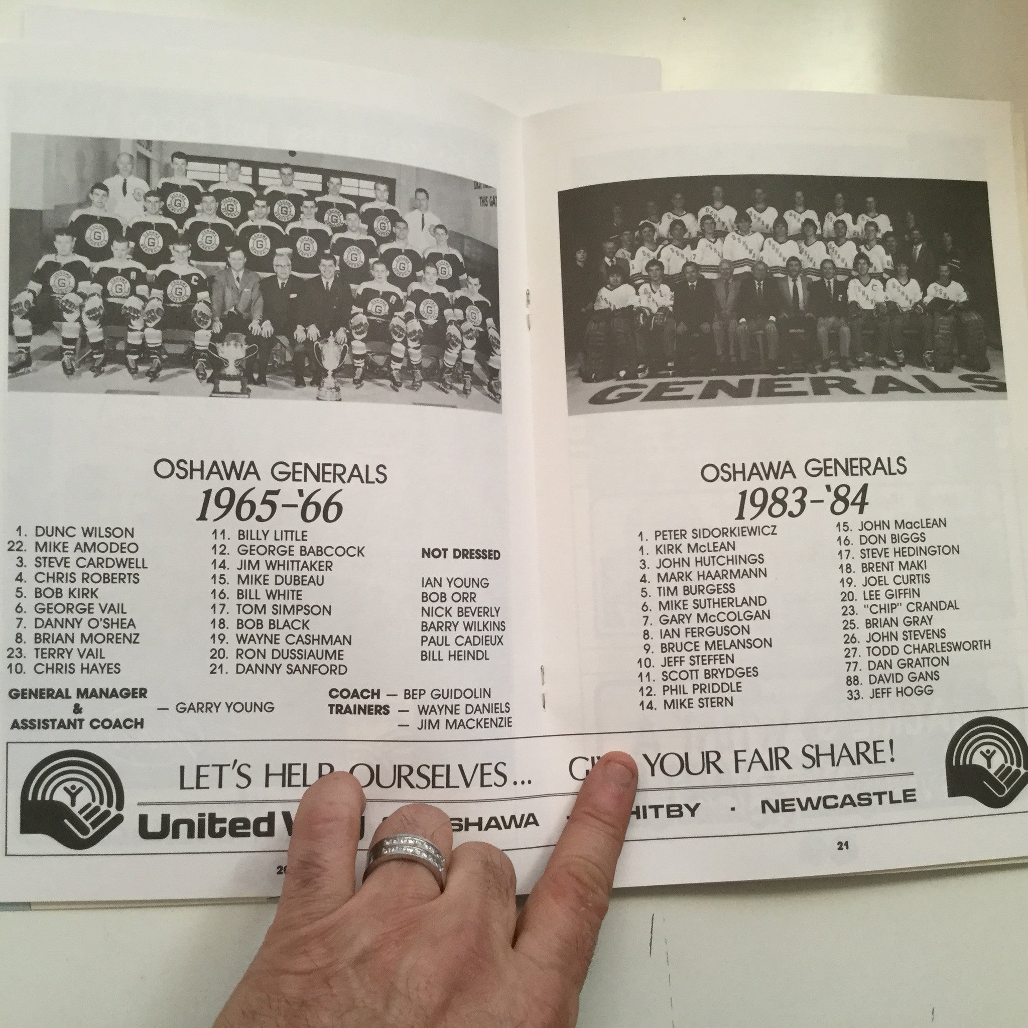 Authentic Bobby Orr Signed 1983 Oshawa Generals Hockey Program - Rare Collectible for Hockey Fans & Sports Memorabilia Enthusiasts - Perfect for Display in Man Caves, Sports Bars & Collector Showcases