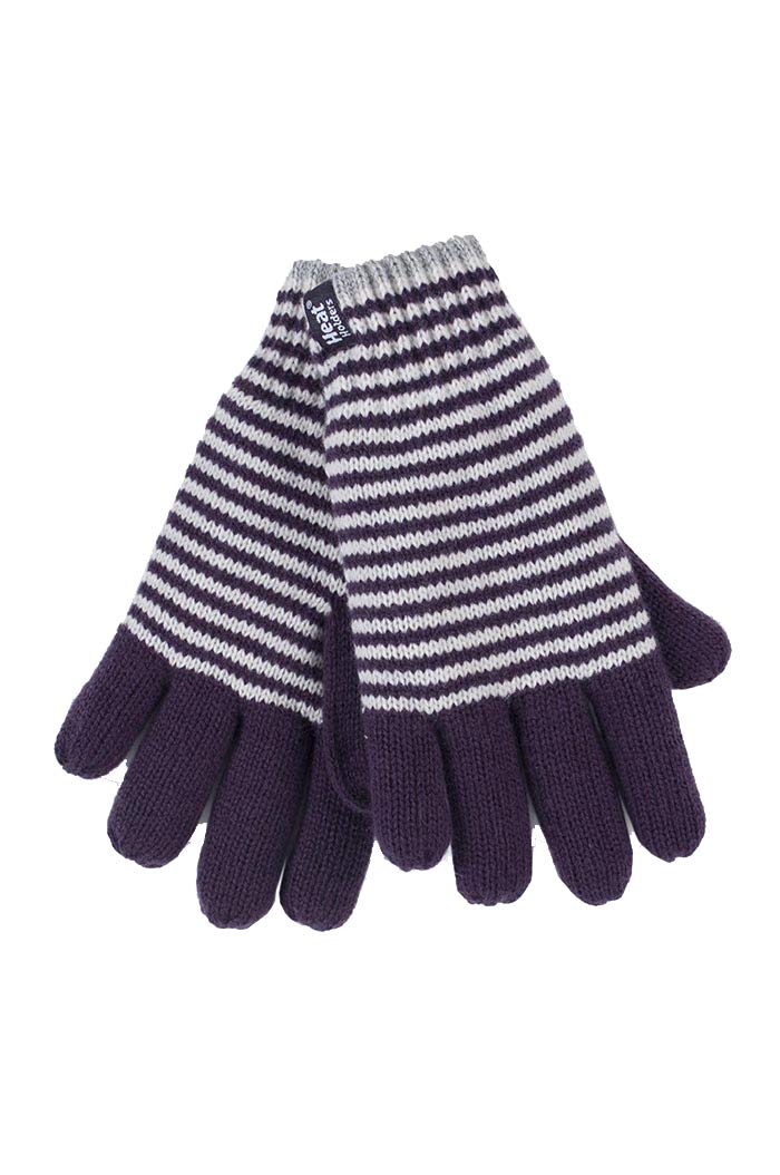 HEAT HOLDERS Women's Thermal Winter Gloves - Soft Fleece Lined, Touchscreen Compatible, Windproof & Water Resistant for Outdoor Activities, Running, Skiing & Cold Weather Protection