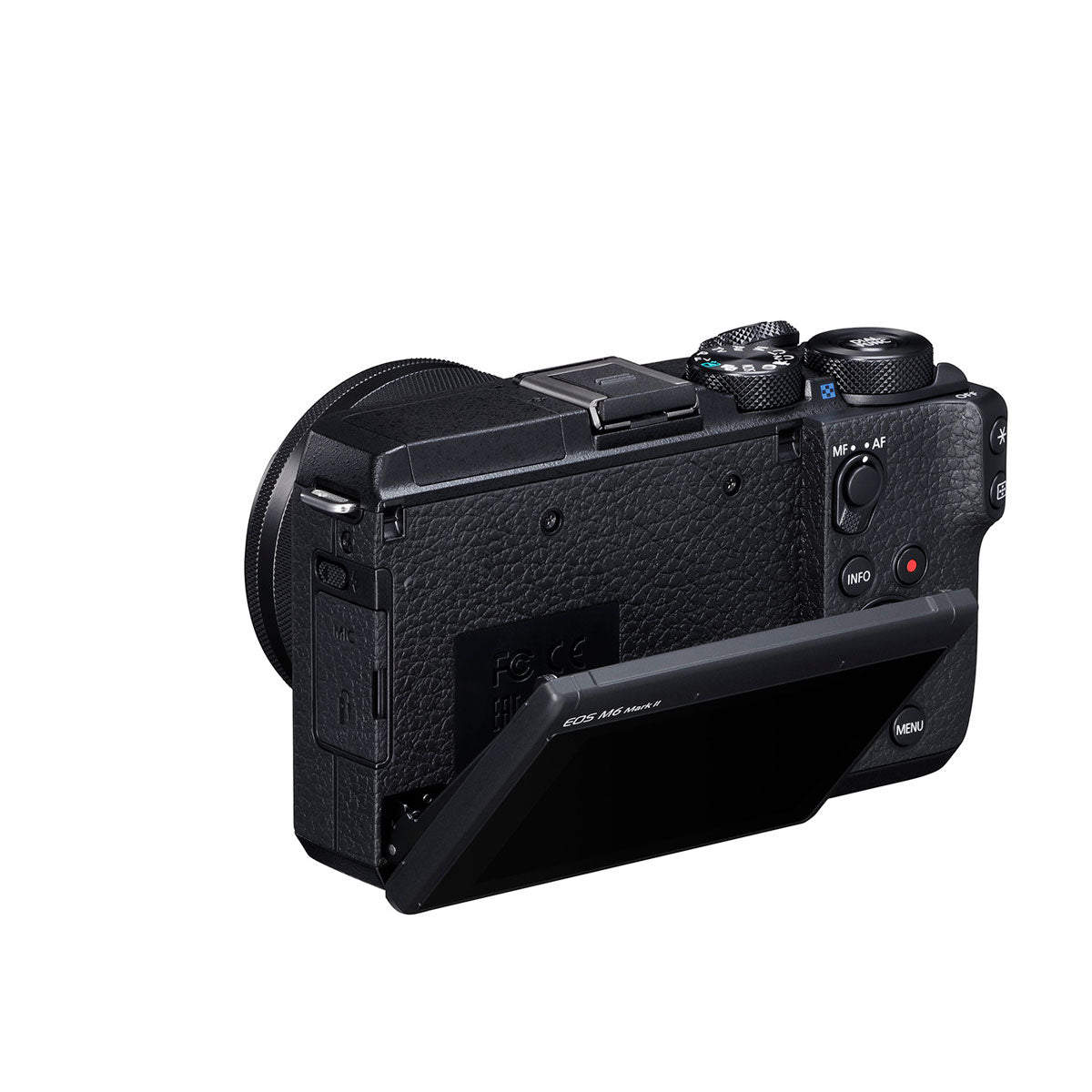 Canon EOS M6 Mark II Mirrorless Digital Camera with 15-45mm Lens Kit, 4K Video, 32.5MP APS-C Sensor, WiFi & Bluetooth - Perfect for Travel Photography, Vlogging & Content Creation (Black)