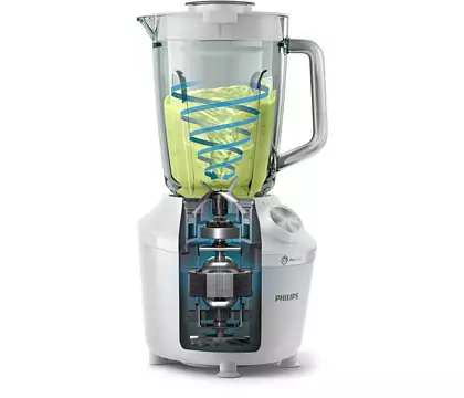 Philips 3000 Series Blender - 600W High-Power Blender for Smoothies, Juices & Food Prep - Perfect for Home Kitchens & Healthy Lifestyles
