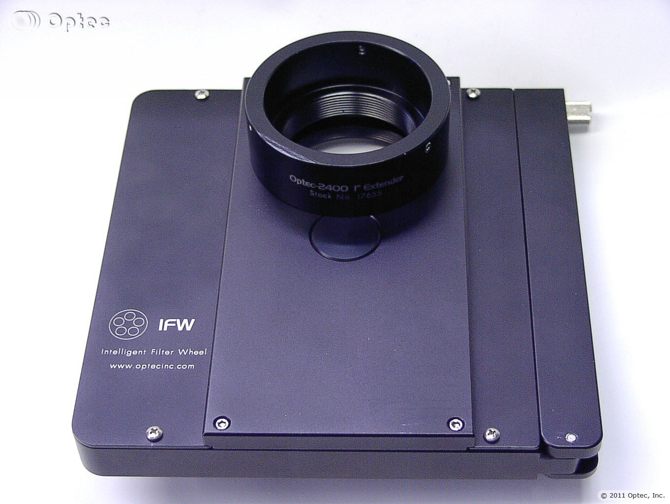 Optec 1 Extension Spacer for OPTEC 2400 Dovetail Mount (17655) - Telescope Accessory for Astronomy & Astrophotography - Perfect for Mounting Cameras and Telescopes