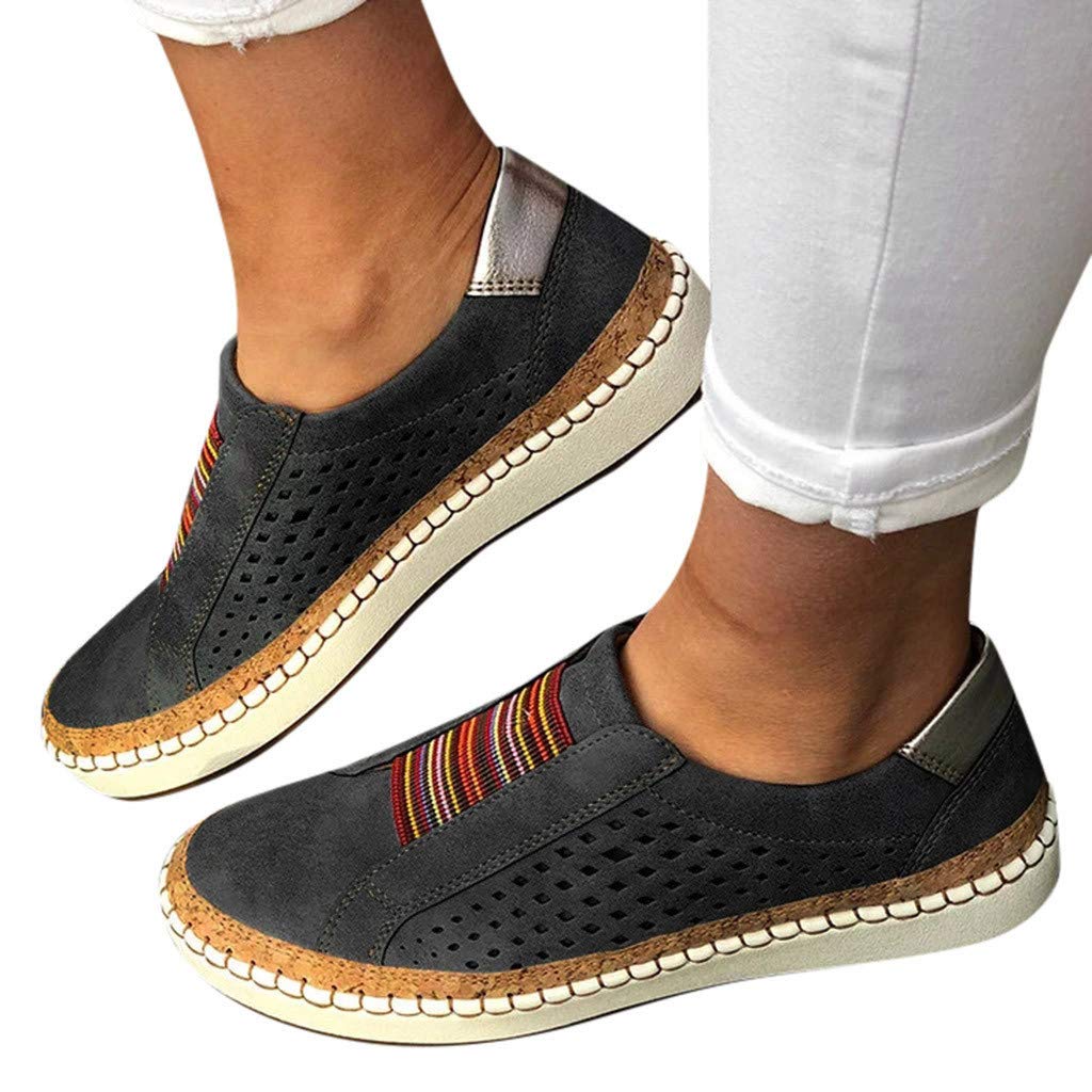 NLOMOCT Women's Running Shoes - Breathable Lightweight Slip-On Sneakers for Tennis & Fashion | Perfect for Jogging, Gym Workouts & Casual Wear