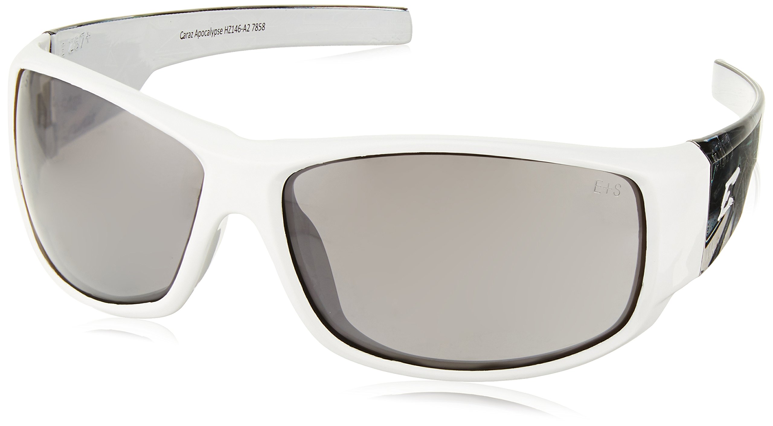 Edge HZ146-A2 Caraz Wrap-Around Safety Glasses - Anti-Scratch, Non-Slip, UV 400 Protection, Military Grade, ANSI/ISEA & MCEPS Certified (5.04