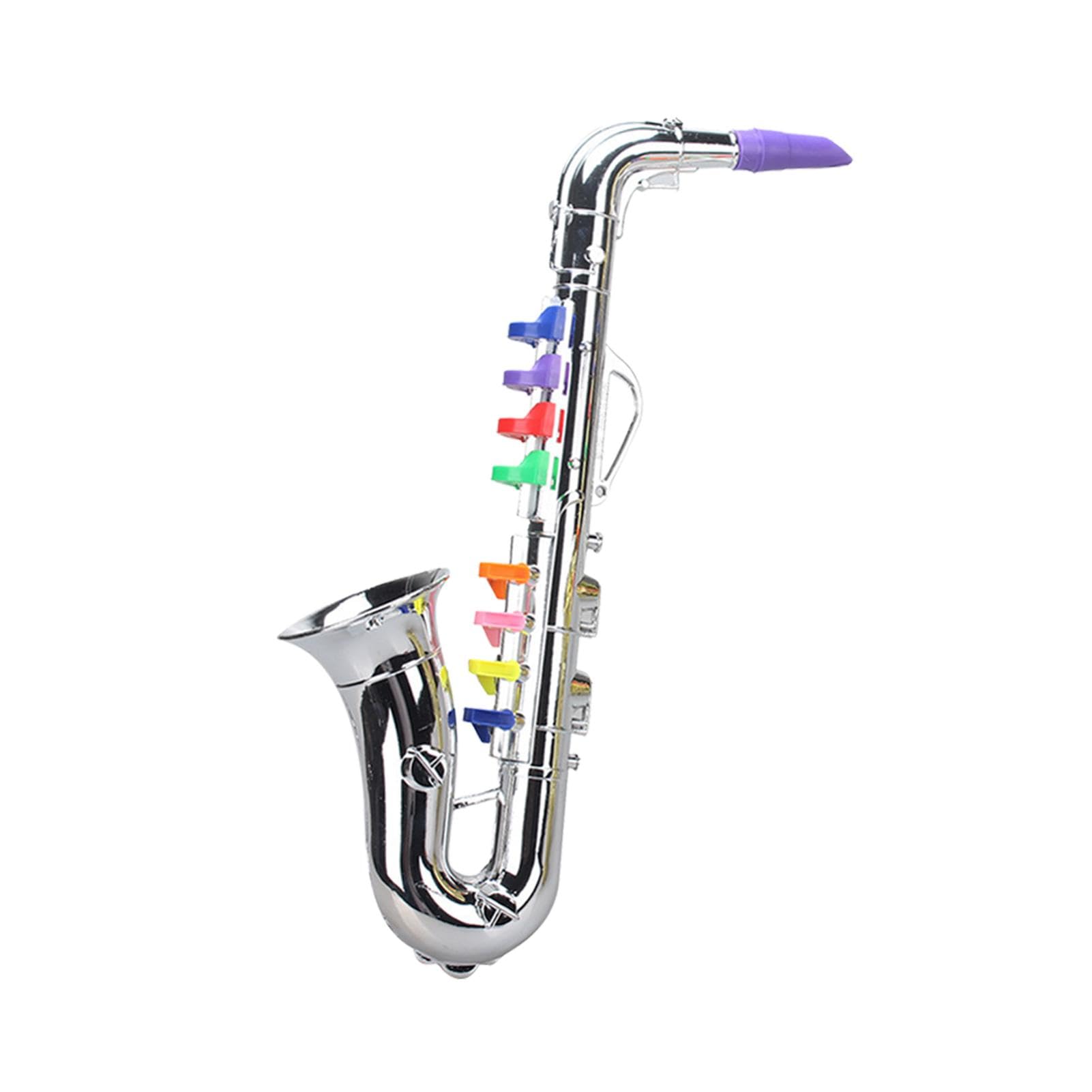 Kids Toy Saxophone - Early Learning Musical Instrument for Toddlers | Fun & Educational Pretend Play, Multifunctional Toy for Children | Perfect for Birthday Gifts, Preschool Learning & Music Exploration