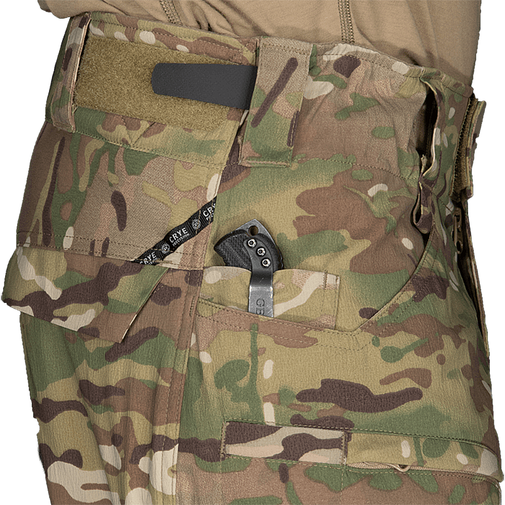 Crye Precision G4 Temperate Shell Combat Pants - Tactical Military Pants for Outdoor & Range Use | Made in USA | Durable & Lightweight for Hiking, Airsoft & Field Operations
