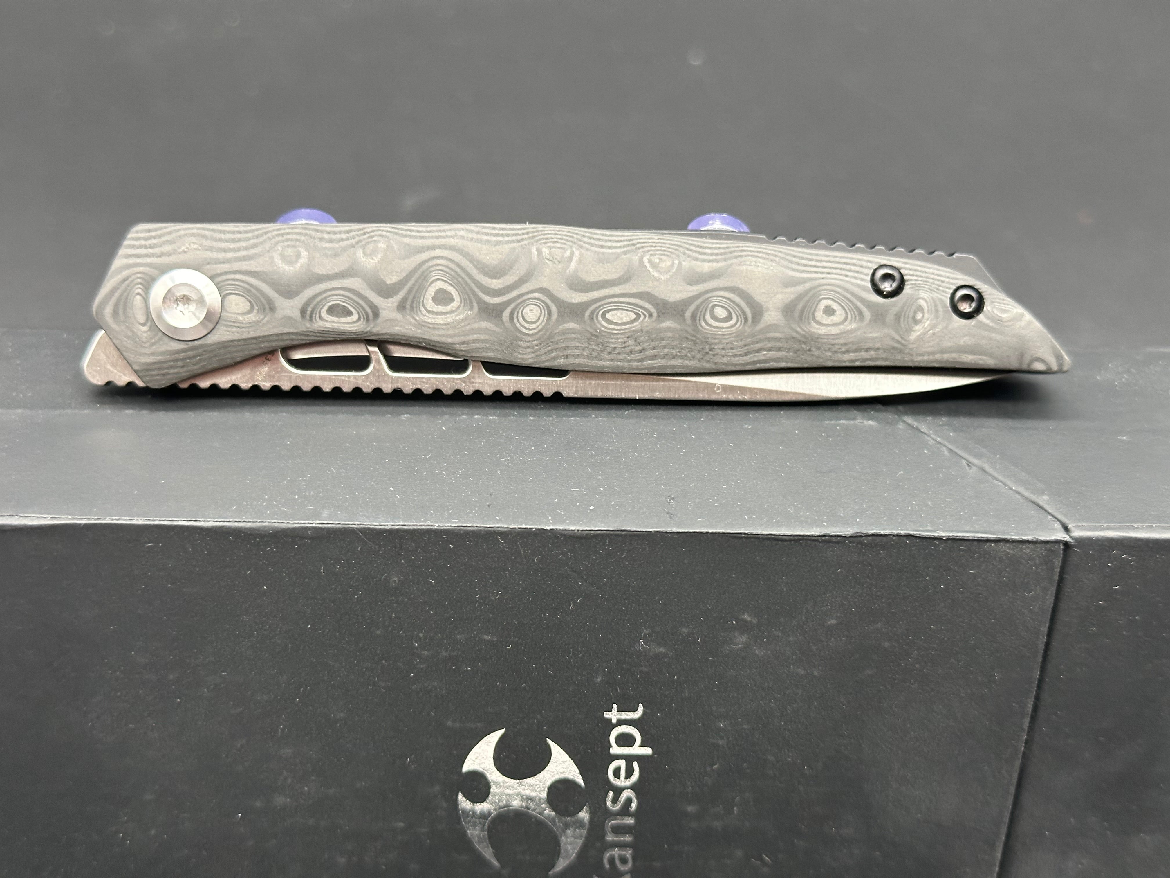 KANSEPT Lucky Star Flipper Knife - 3.54
