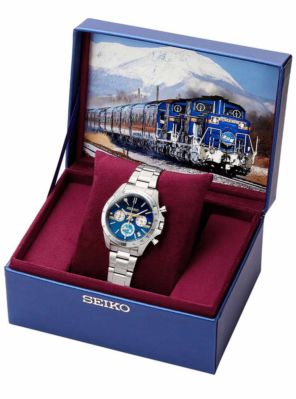 SEIKO JR HOKKAIDO HOKUTOSEI 35th Anniversary Limited Edition DD51 Watch - Japanese Made Automatic Timepiece for Men - Perfect for Collectors & Special Occasions