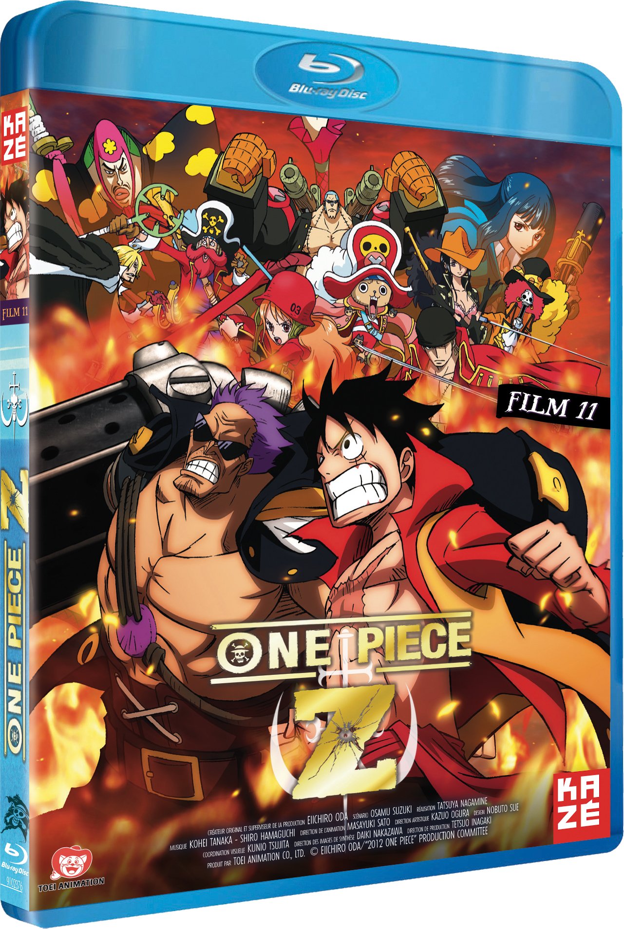 One Piece Film Z Blu-ray - English Subtitles - Limited Edition - Perfect for Anime Fans & Collectors - Watch at Home or Gift to Friends