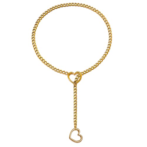 A:heart slip chain gold