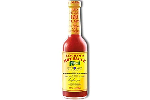 Lingham's Authentic Malaysian Hot Sauce with Ginger - 12.6oz (358g) Bottle - Pack of 3 - Spicy Chili Sauce for Cooking, Grilling & Asian Cuisine - Perfect for Stir Fry, Noodles & Seafood Dishes