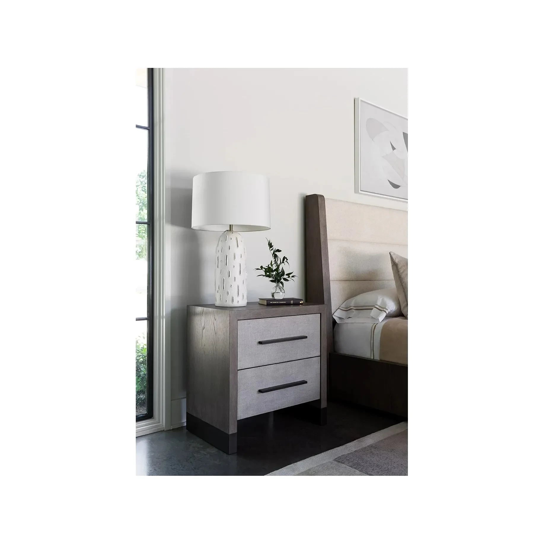 Erinn Night Table - Modern Bedside Table with Drawer for Bedroom, Living Room & Office - Perfect for Storage, Decor & Convenience