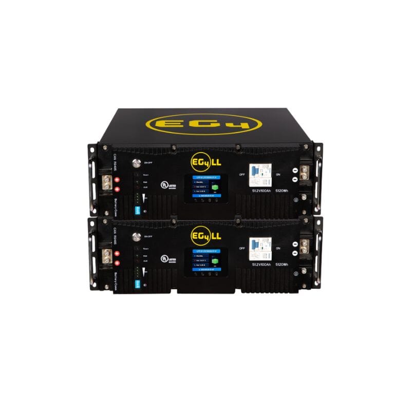 EG4® LL-S 48V 100AH Lithium Battery | 5.12kWh Server Rack Battery with 10 Year Warranty | Perfect for Solar Energy Storage, Off-Grid Power & Data Center Backup
