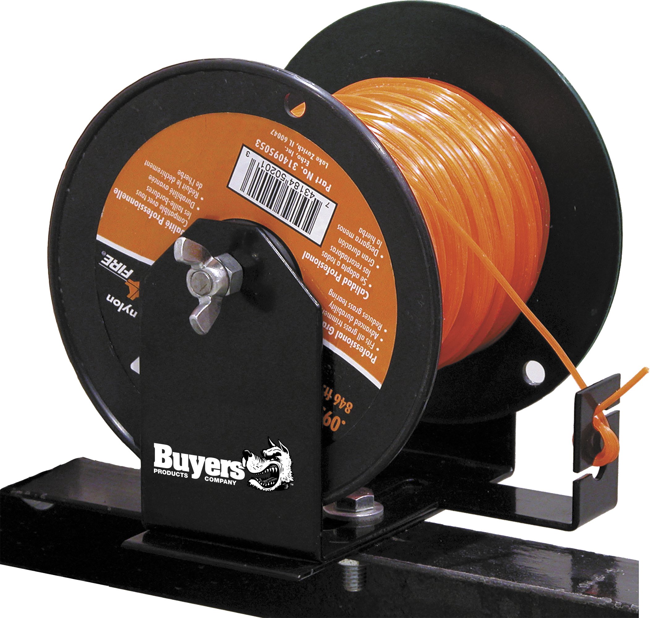 LT12 3-Trimmer Landscape Truck & Trailer Enclosed Rack with Trimmer Line Spool Bracket - Heavy Duty Storage Solution for Professional Landscaping Equipment | Perfect for Commercial Lawn Care & Landscaping Businesses