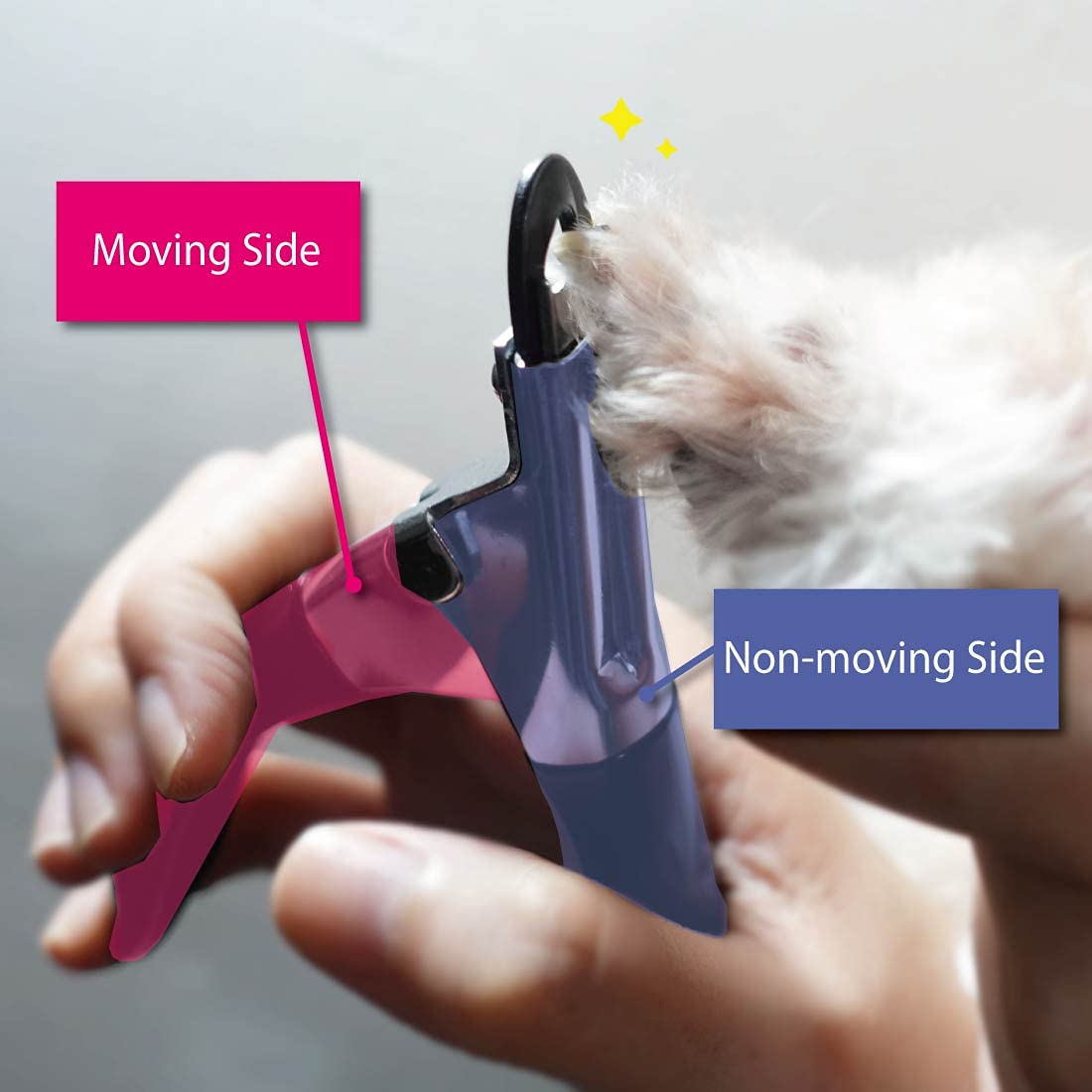 **Premium Guillotine Dog Nail Clippers for Small & Medium Dogs – Sharp Stainless Steel Blade with Safety Guard to Prevent Over Cutting – 7mm Hole – Perfect for Grooming at Home or Professional Use**