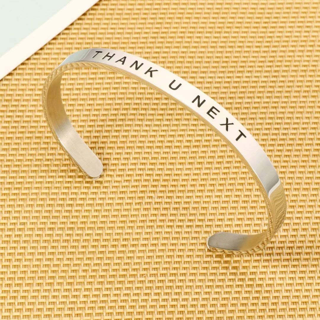 Inspirational Quote Bracelets for Women & Girls - Funny Mantra Jewelry Gifts for Best Friend, Mom, Daughter, Sister (Birthday, Mother's Day Present) | Motivational Wristbands for Daily Encouragement & Special Occasions | Comes with Gift Box